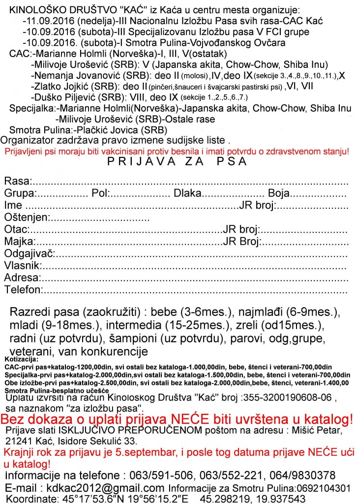 flajer - zadnja strana