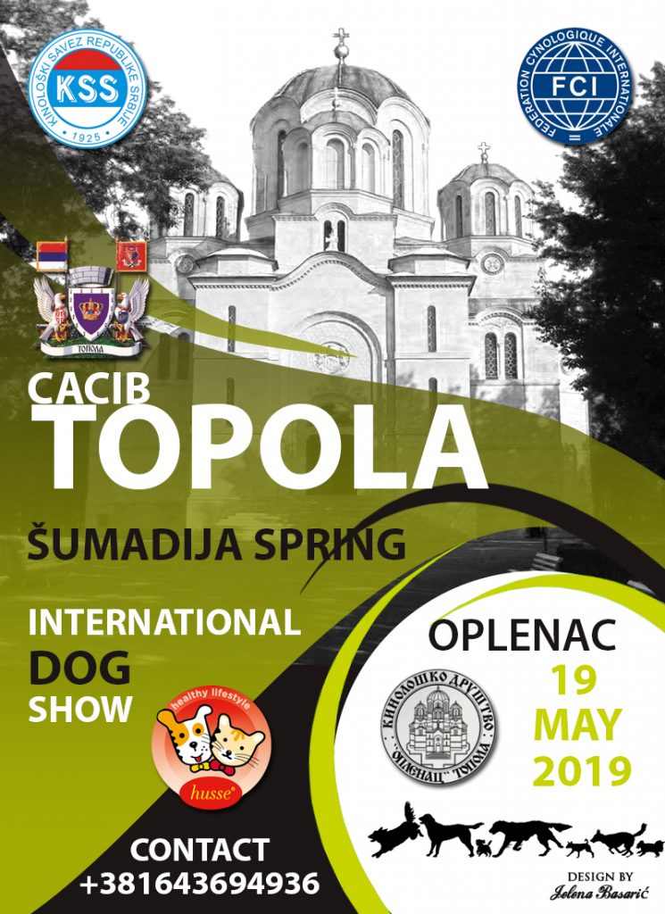 6th International Dog Show CACIB Topola (Serbia), 19th May 2019