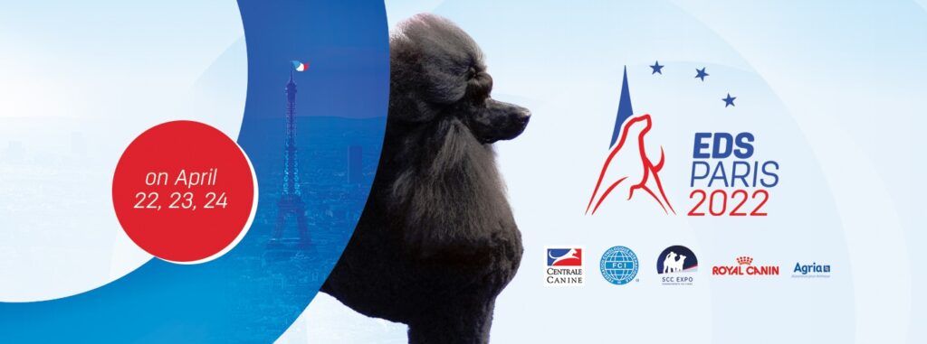 European Dog Show Paris 2022 (France), 22nd-24th April 2022