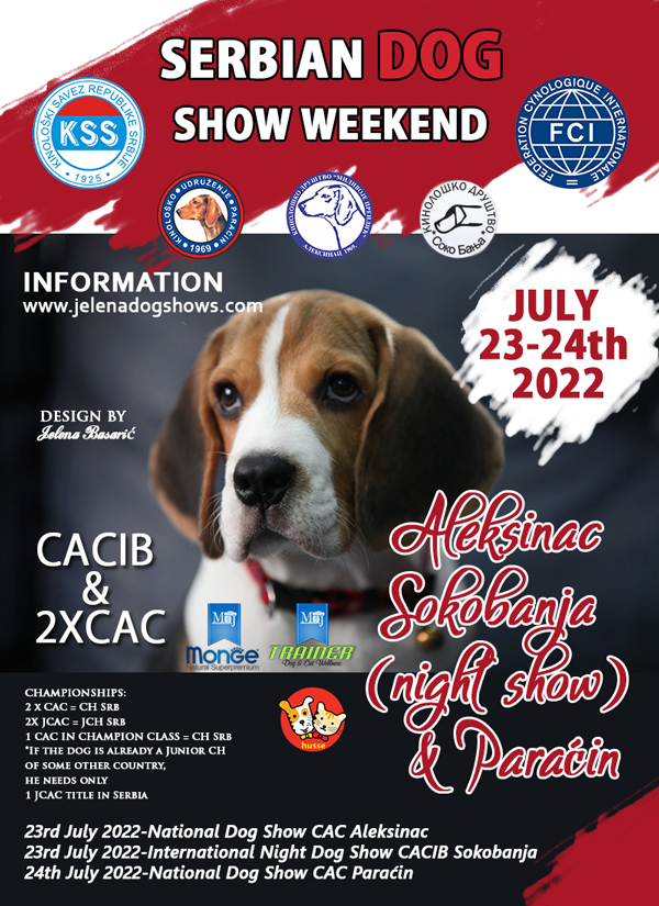 Serbian Dog Show Weekend, 23-24th July 2022