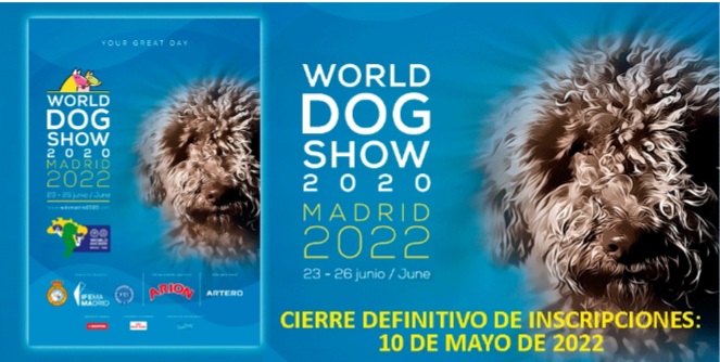 RESULTS-World Dog Show Madrid (Spain), 23rd-26th June 2022